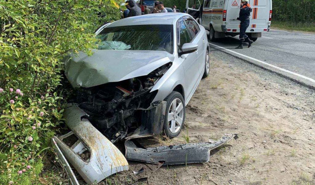 Автомобиль после ДТП