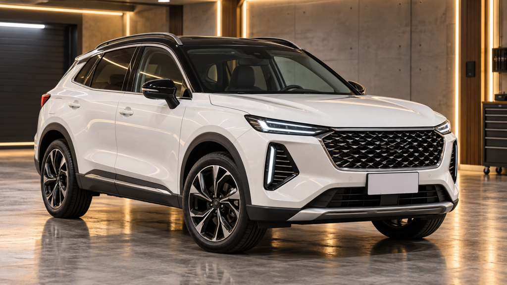 Нейтральное изображение автомобиля без логотипов для страницы выкупа Haval Jolion