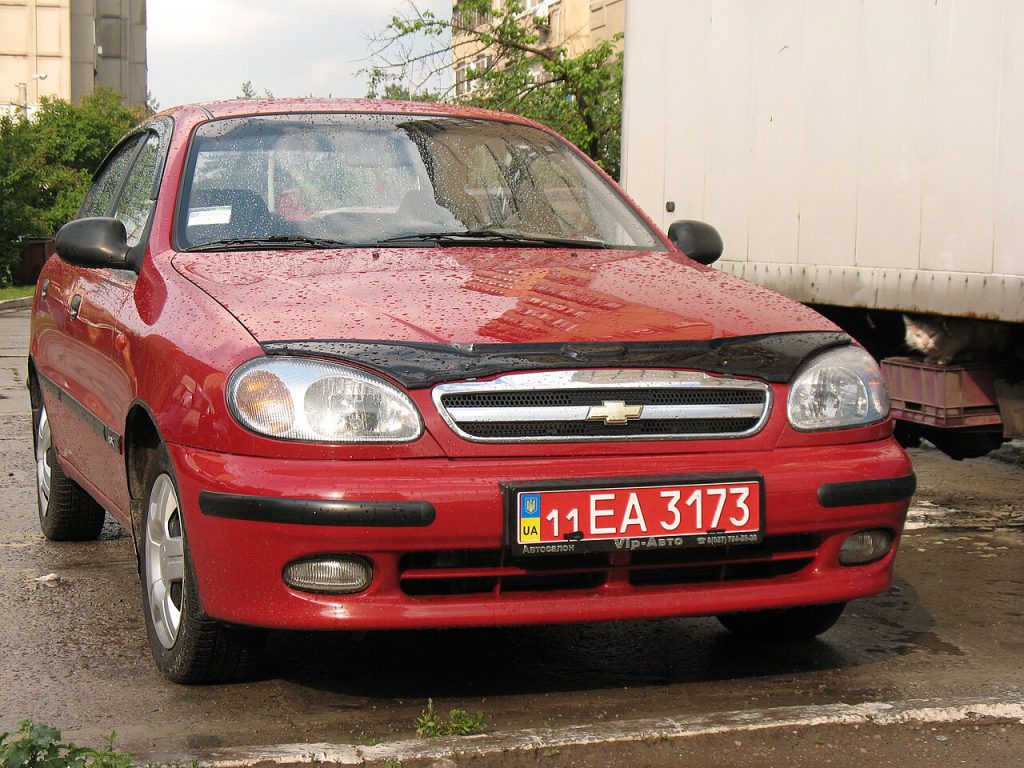Chevrolet Lanos — внешний вид