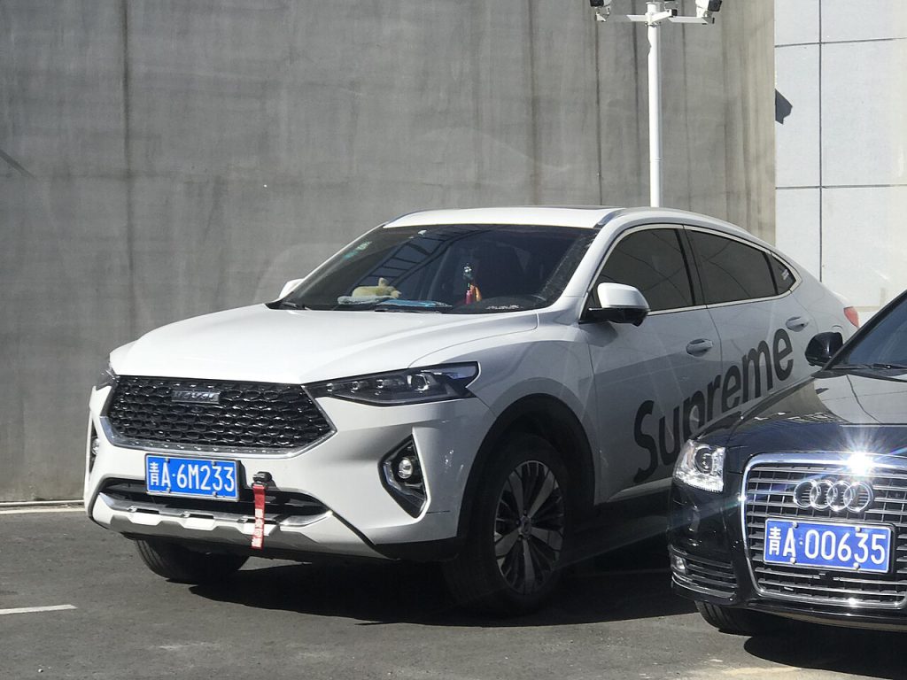 Haval F7x — внешний вид