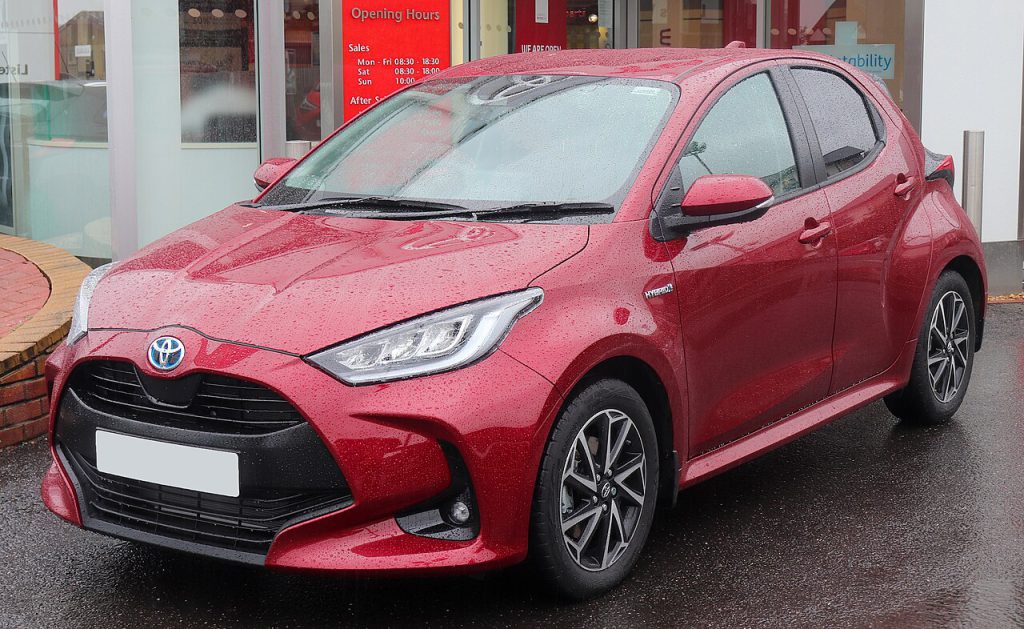 Toyota Yaris — внешний вид